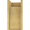 Ekena Millwork 8"W x 8"D x 16"H Wide Stockport Rough Cedar Woodgrain TimberThane Corbel, Primed Tan CORUR08X08X16STORCPR - alternate 3